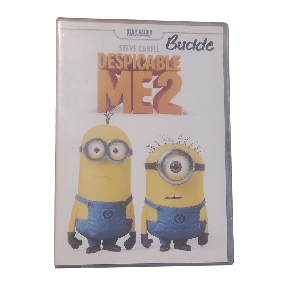 Despicable Me 2 DVD Movie - Steve Carell - Universal Pictures - Comedy